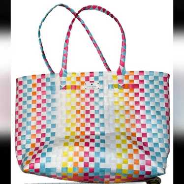 Kate spade woven tote/beach bag