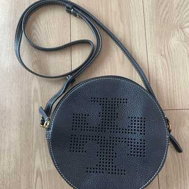 Tory Burch Black Round Shoulder Bag - image 1