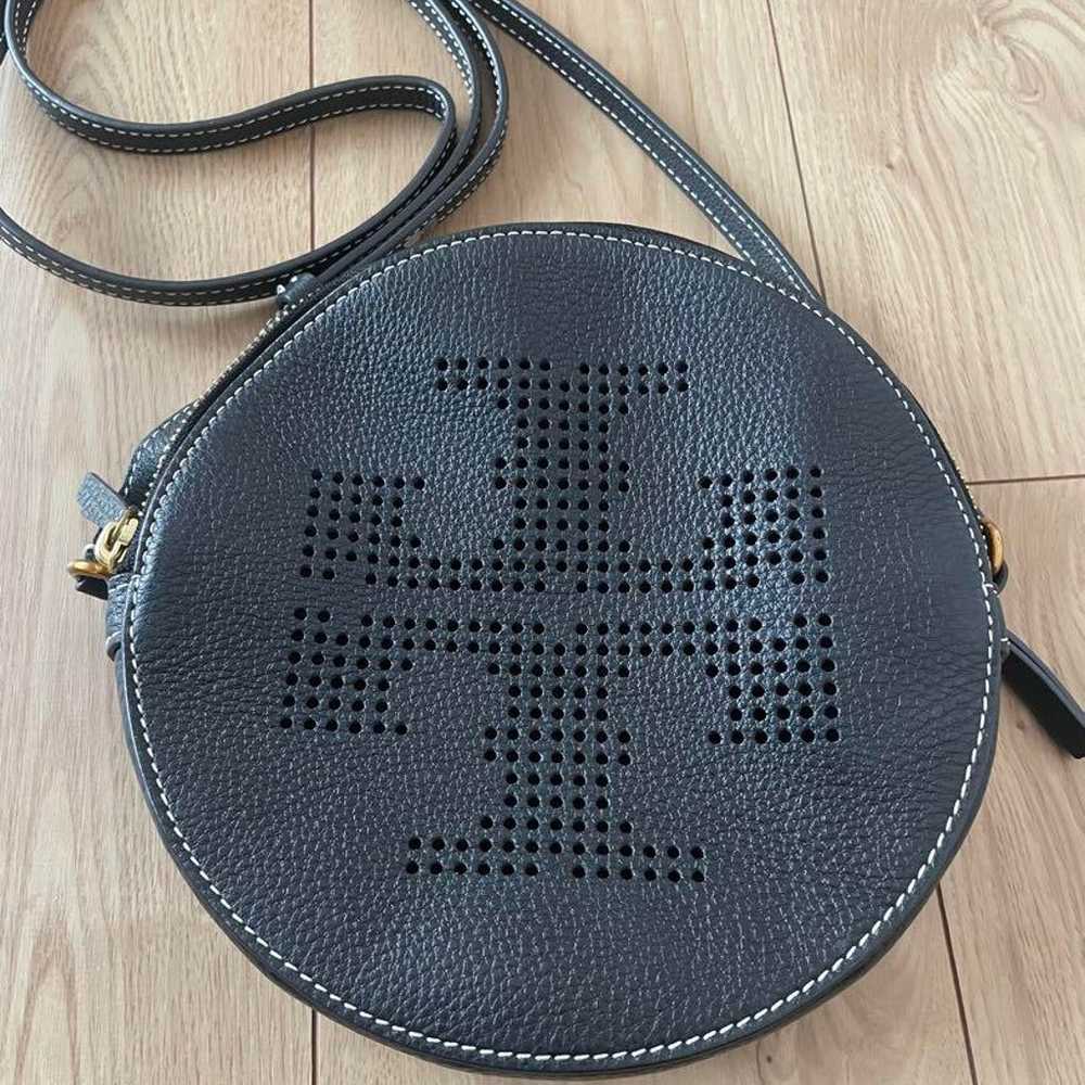 Tory Burch Black Round Shoulder Bag - image 2