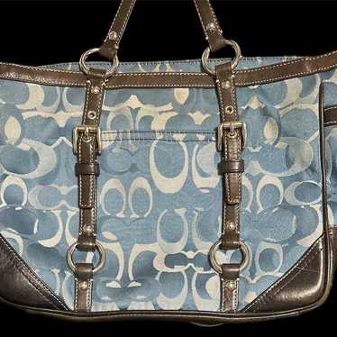 Coach Optic Signature Gallery Tote