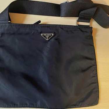 Prada Shoulder Bag, Sash Bag, Triangle Logo