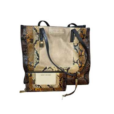 Marc Jacobs The Snake Grind Shopper Tote Bag in P… - image 1