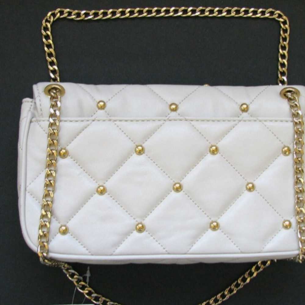 MICHAEL KORS HAMILTON QUILT VANILLA WHITE LEATHER… - image 3