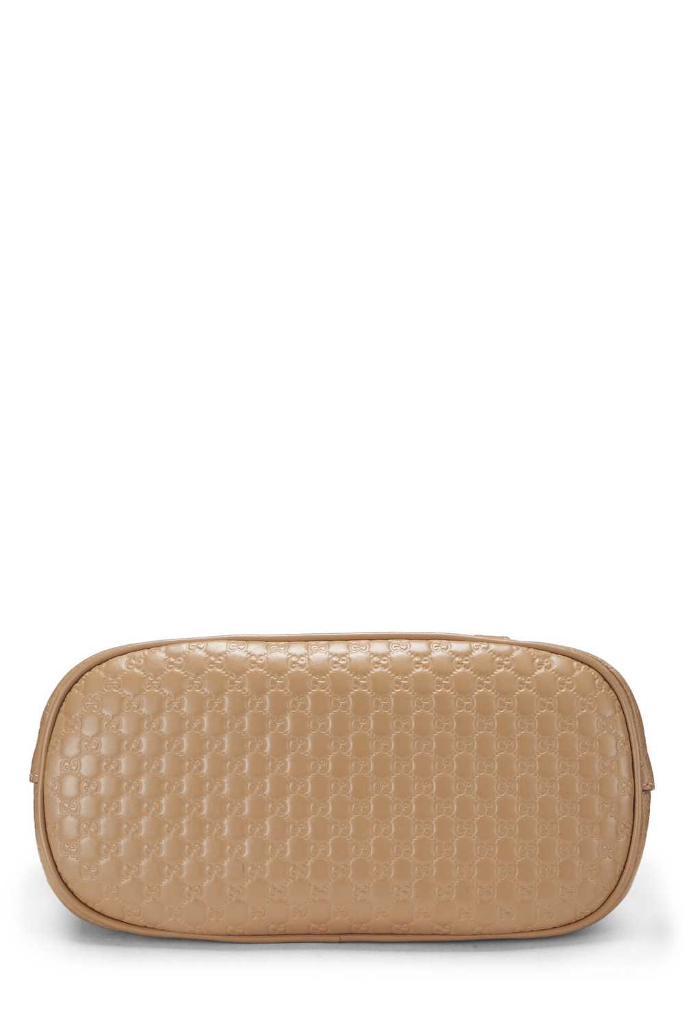 Beige Microguccissima Leather Nice Dome Bag Mini … - image 5