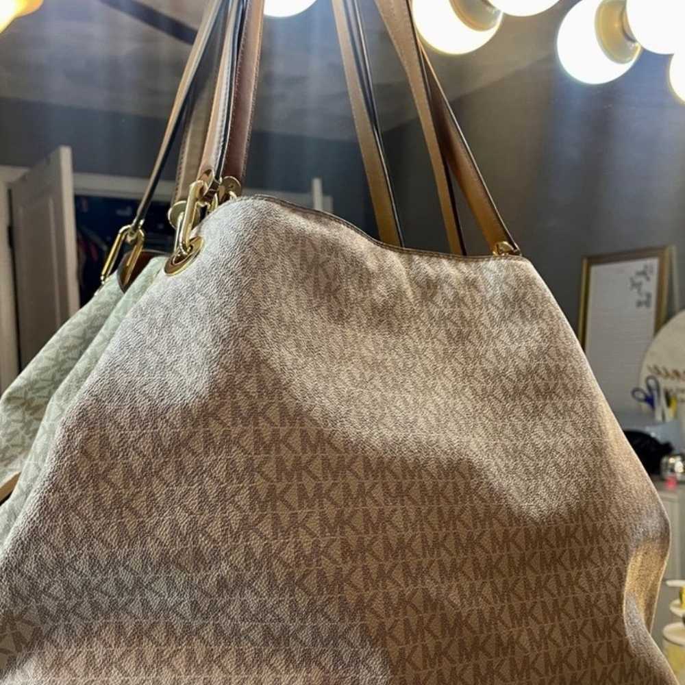 Large Michael Kors Purse Handbag - image 8