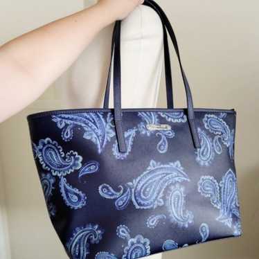 Rare like new Michael kors print tote shoulder bag - image 1