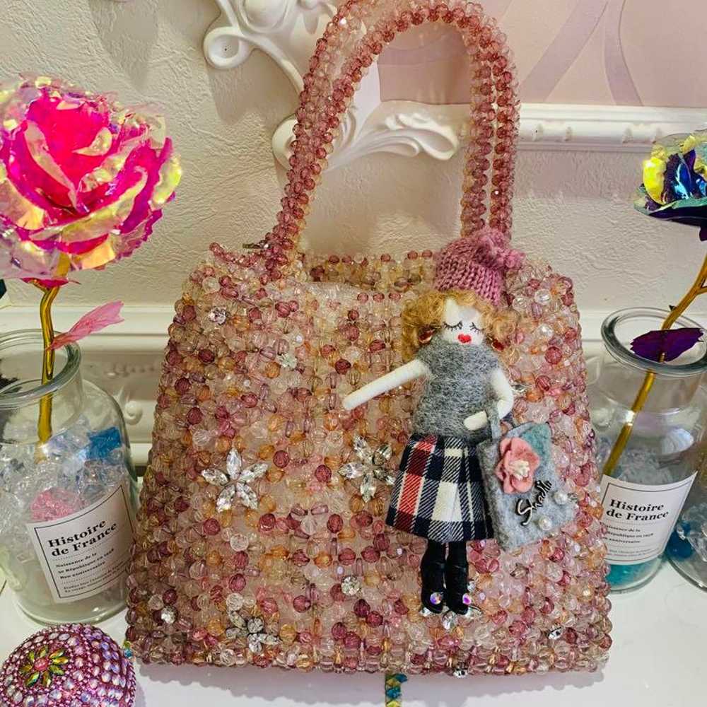 ❤️Beautiful⭐️Sparkling⭐️Anteprima's❤️beaded bag❤️… - image 8