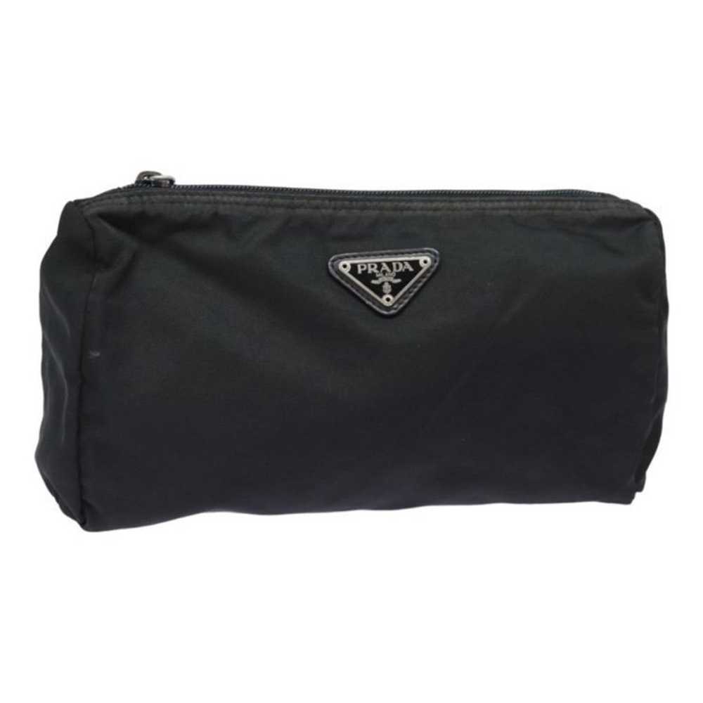 AUTHENTIC PRADA BLACK NYLON COSMETIC POUCH - image 1