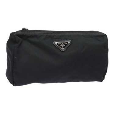 AUTHENTIC PRADA BLACK NYLON COSMETIC POUCH