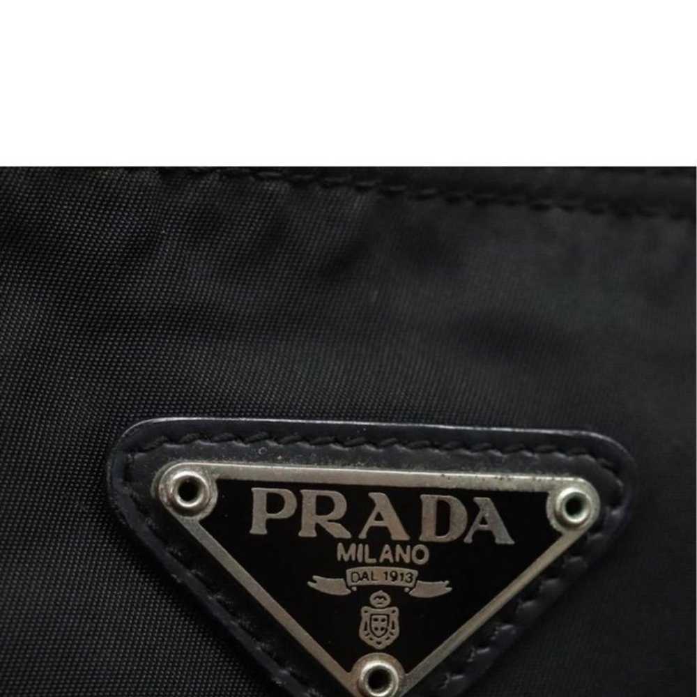 AUTHENTIC PRADA BLACK NYLON COSMETIC POUCH - image 4