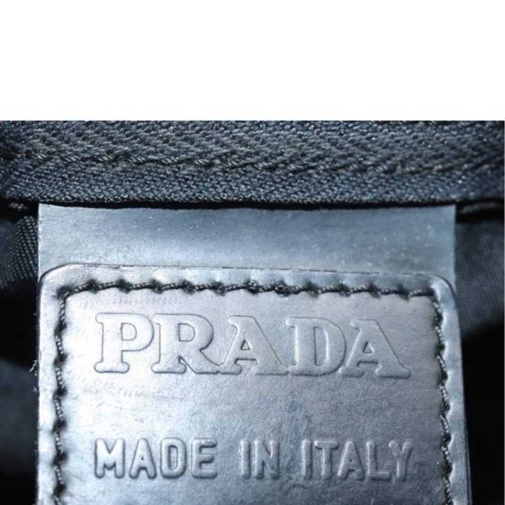 AUTHENTIC PRADA BLACK NYLON COSMETIC POUCH - image 5