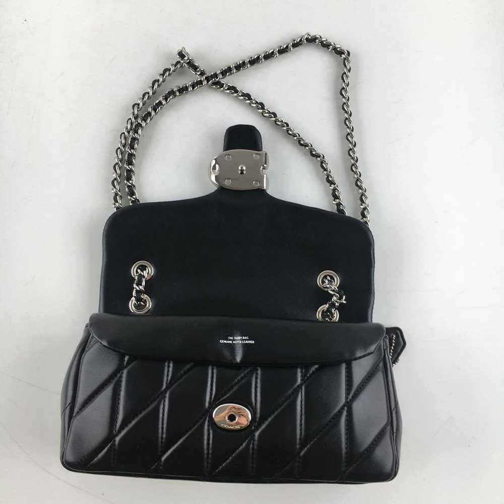 COACH Black Quilted Shoulder Bag CP150 - image 10