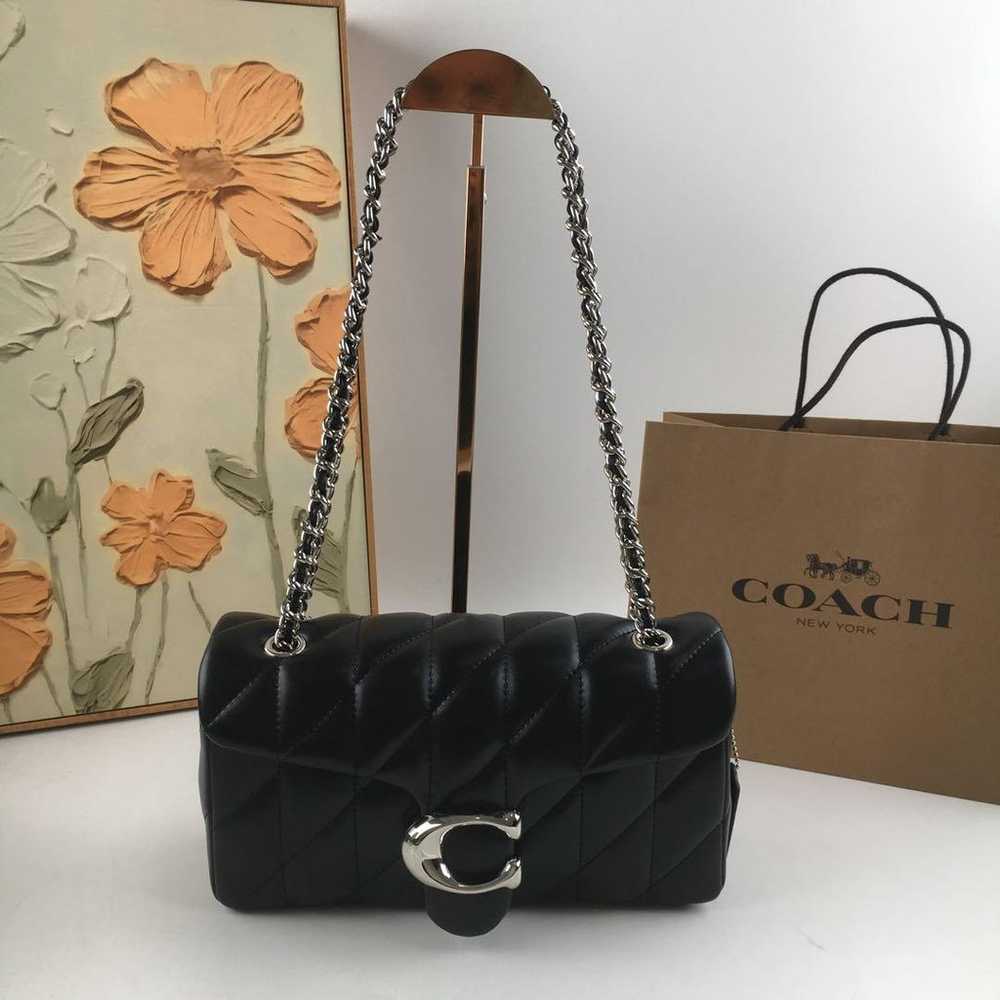 COACH Black Quilted Shoulder Bag CP150 - image 2