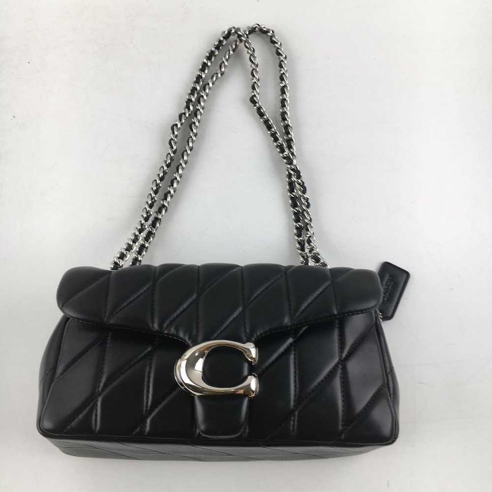 COACH Black Quilted Shoulder Bag CP150 - image 5