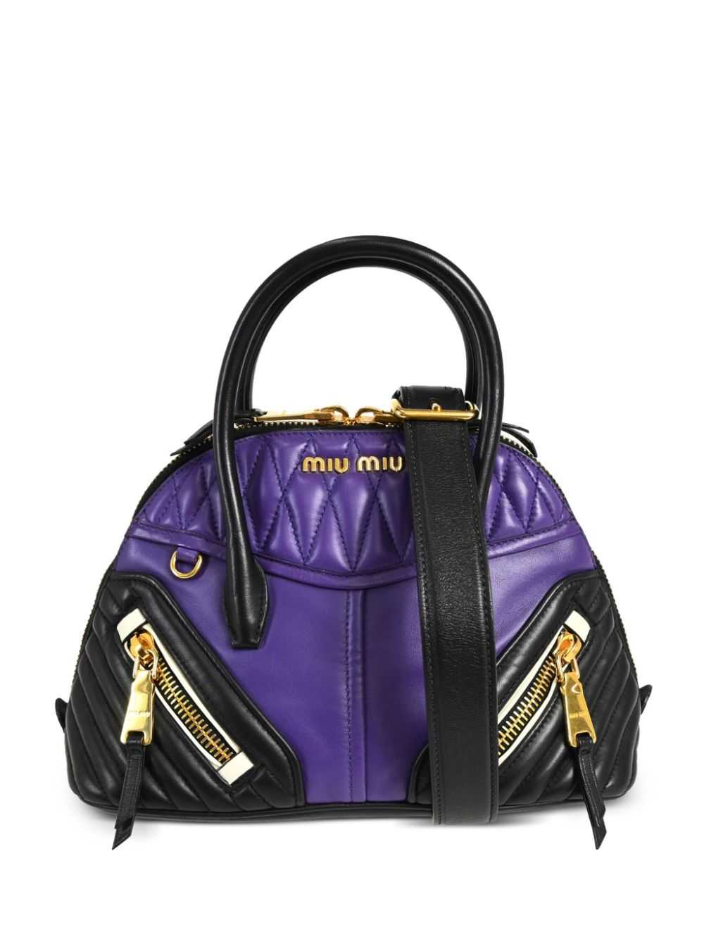 Miu Miu Pre-Owned 1990-2000s two-way bag - Purple - image 1