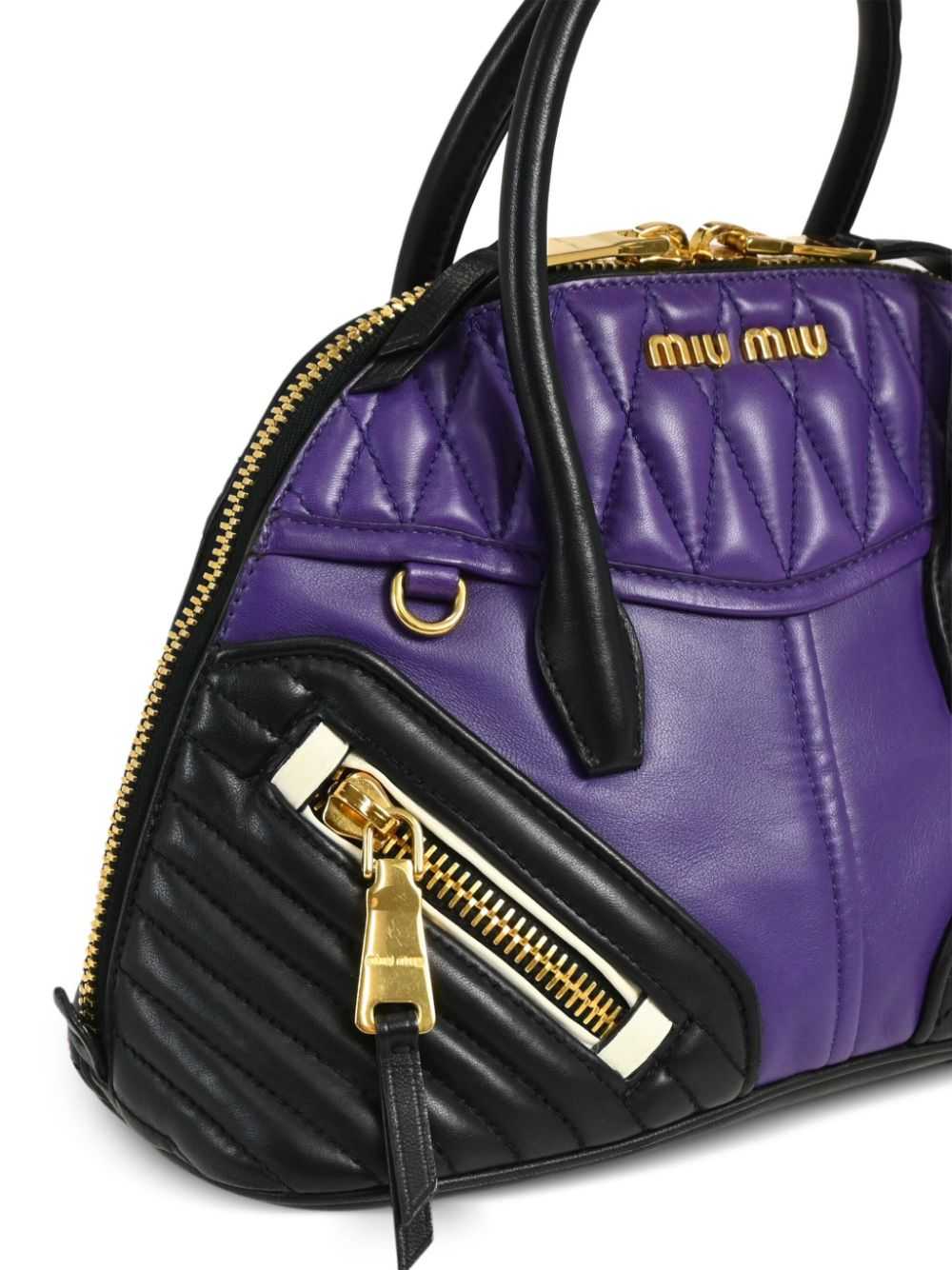 Miu Miu Pre-Owned 1990-2000s two-way bag - Purple - image 3