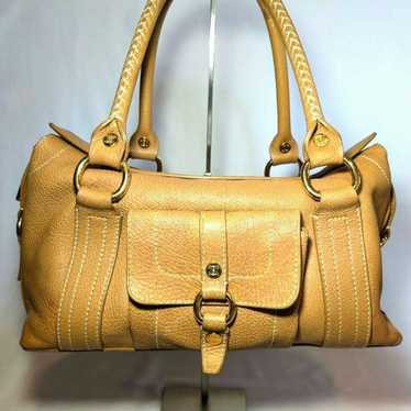 【Great Condition】CELINE Macadam Embossed Triomphe 