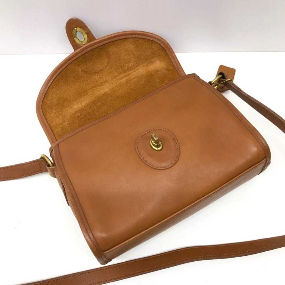 COACH: Glove Leather Shoulder Bag★ Brown Old Coac… - image 5