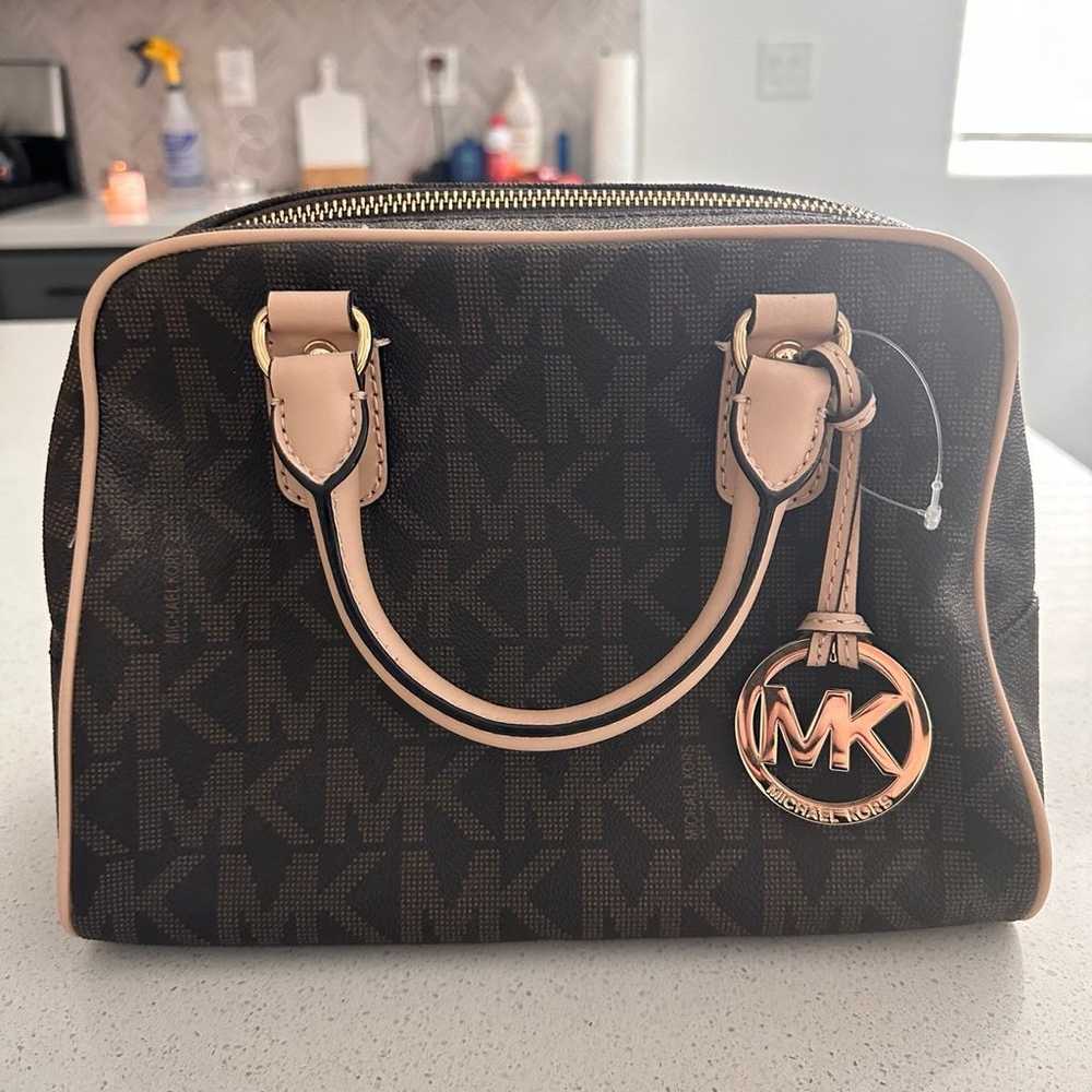 Michael Kors Brown Satchel - image 1