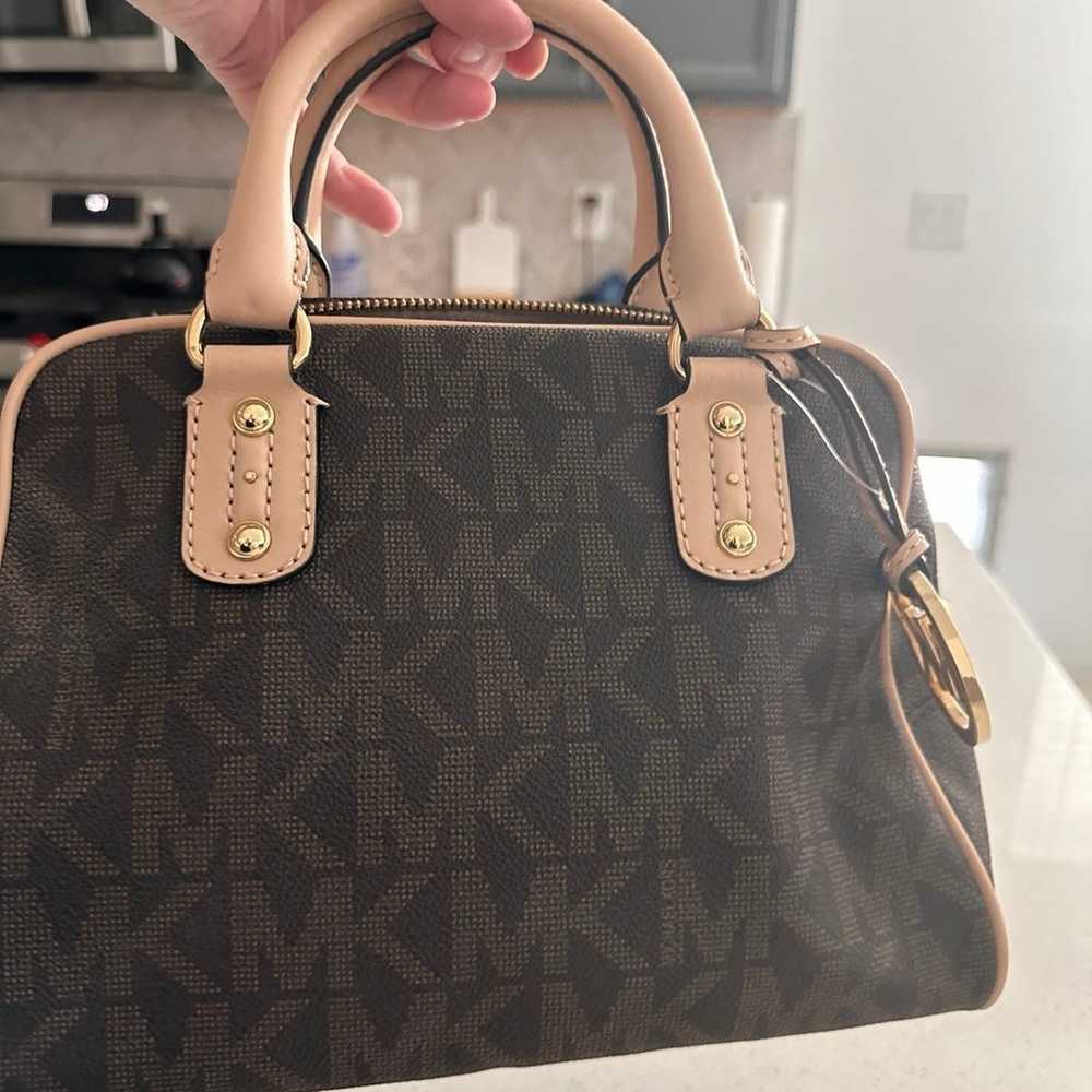 Michael Kors Brown Satchel - image 4