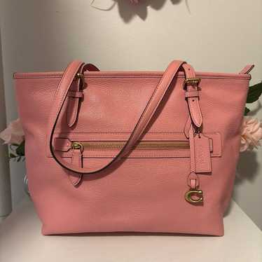 Coach Pink Taylor Tote - image 1