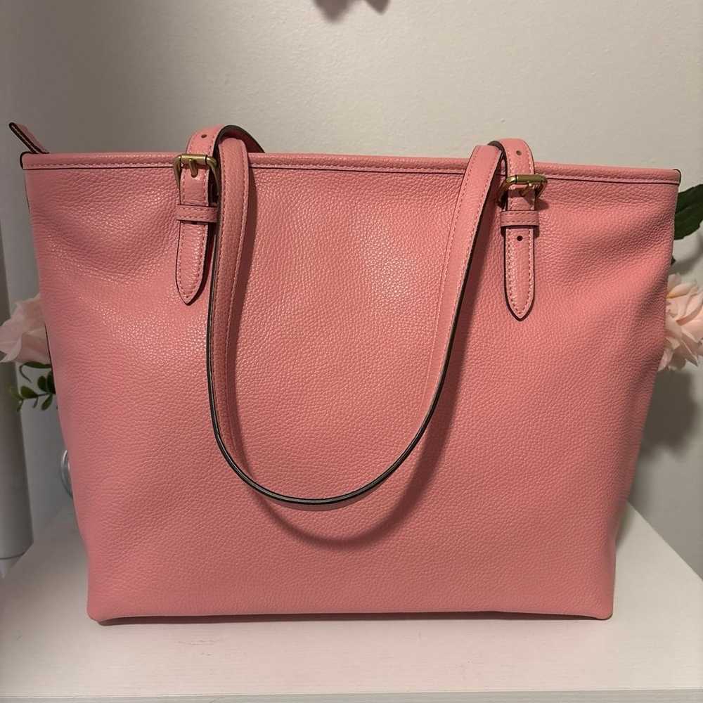 Coach Pink Taylor Tote - image 2