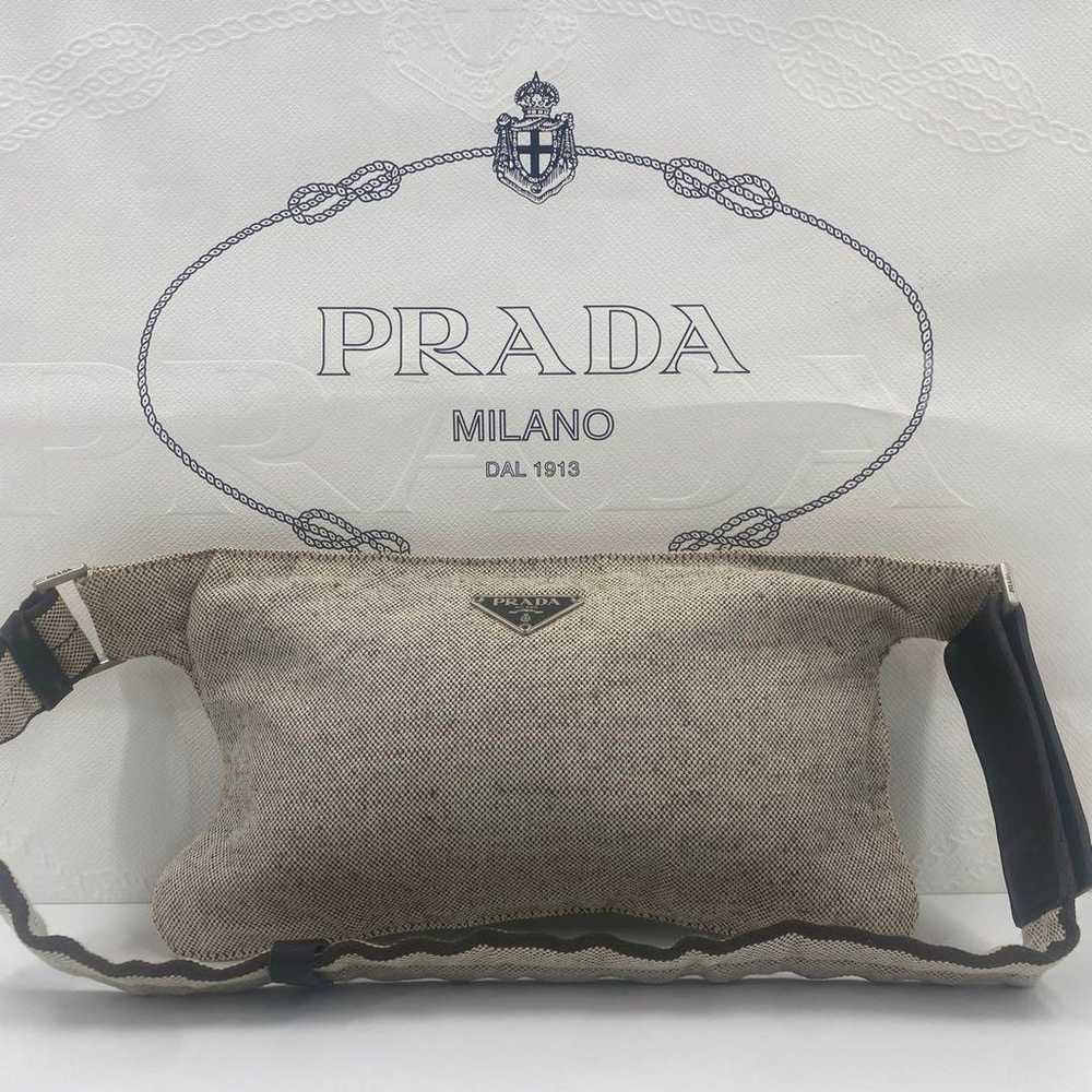 Excellent condition Prada Canapa Sports Waist Pou… - image 1