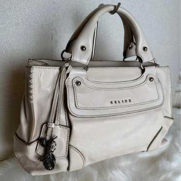 CELINE Boogie Bag Handbag Leather