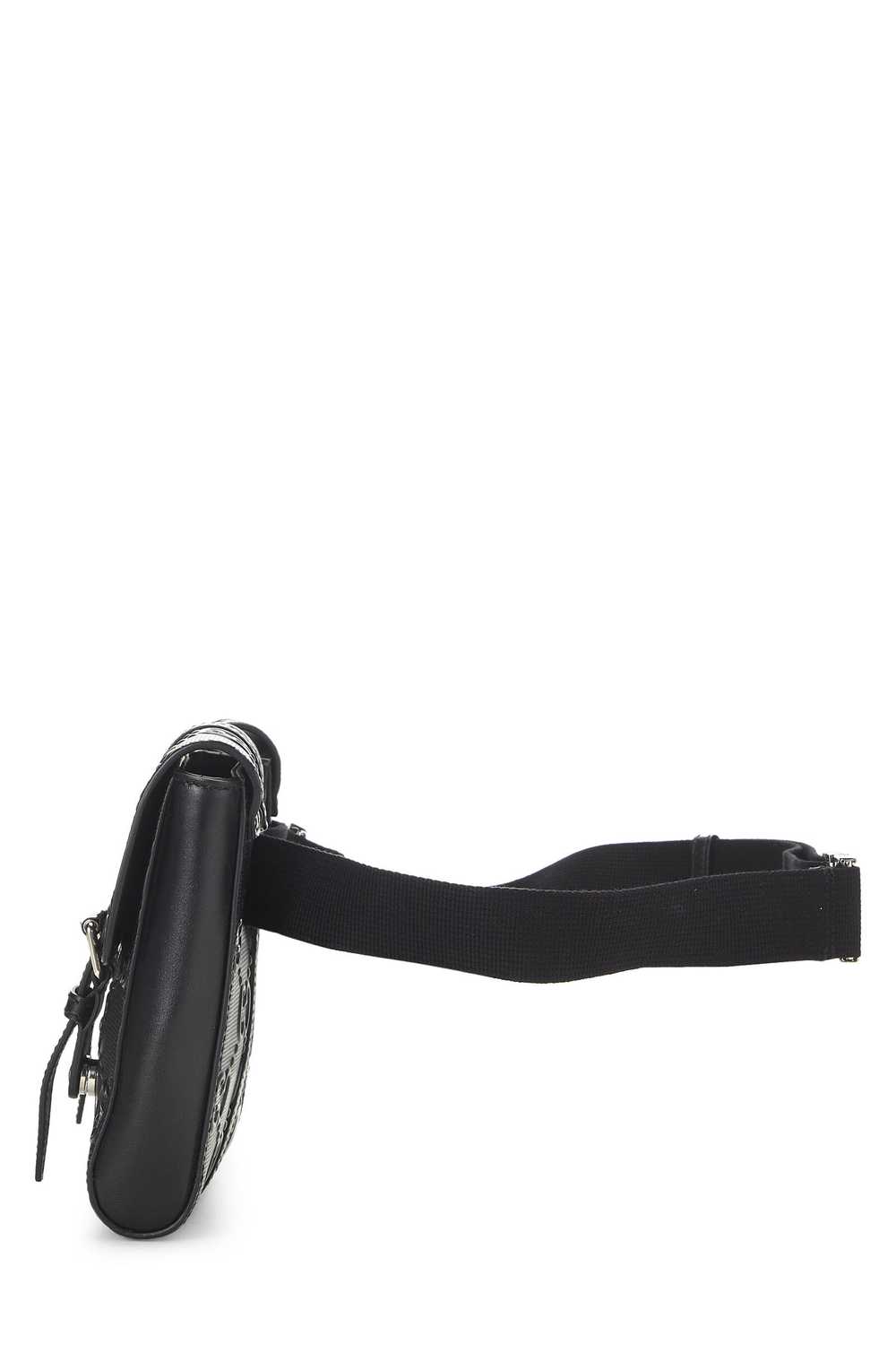 Black Embossed GG Double Pouch Belt Bag Send in S… - image 3