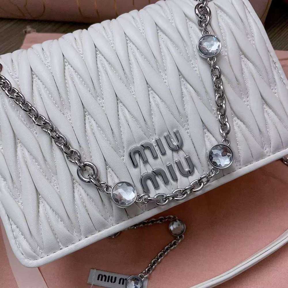 High-quality MIU MIU Matelassé Chain Shoulder Bag - image 7