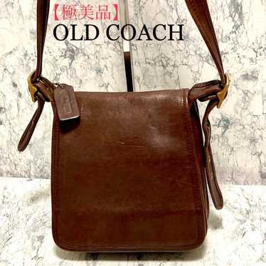 【Excellent Condition】Old Coach Shoulder Bag Brown 