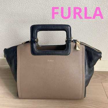 FURLA handbag tote bag shoulder bag 2way