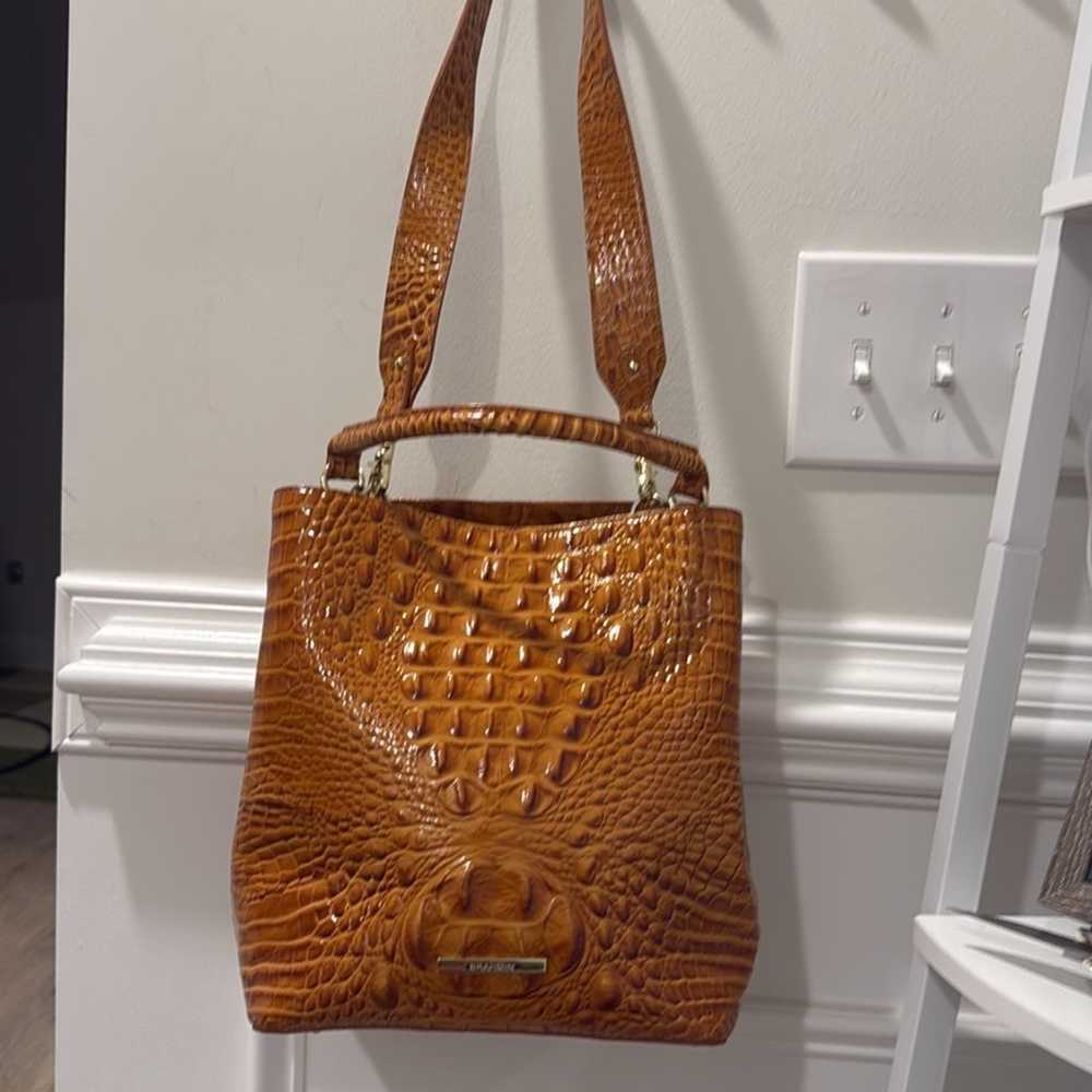 Brahmin Amelia Dark Rum Melbourne bag - image 10