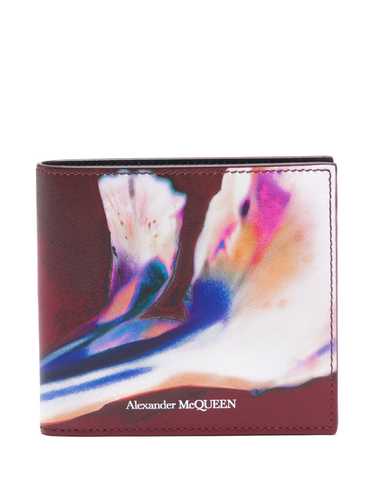 Alexander McQueen Pre-Owned floral-print wallet - 