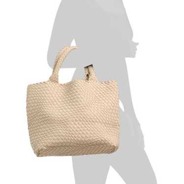 BCBG Woven Large Tote Bag & Pouch Set - image 1