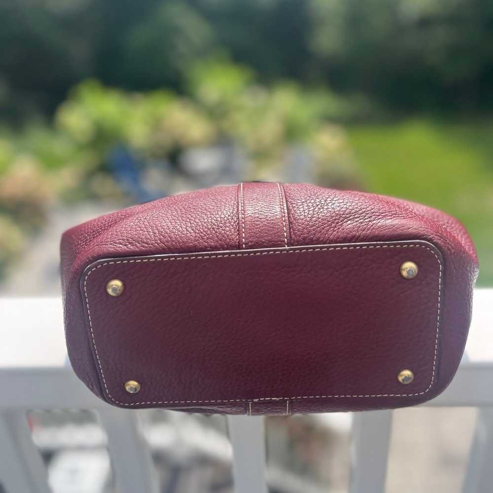 DOONEY & BOURKE Burgundy Leather Alto Belvedere H… - image 4