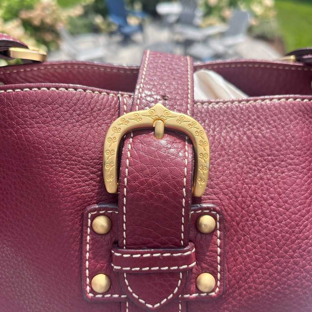 DOONEY & BOURKE Burgundy Leather Alto Belvedere H… - image 5