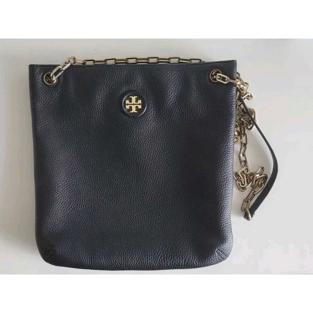 Tory Burch Everly Black Leather Swingpack Crossbo… - image 3