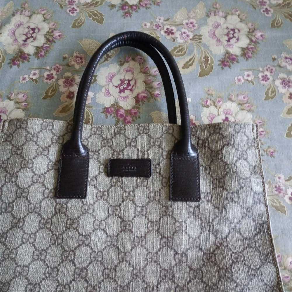 Gucci canvas tote bag. - image 2