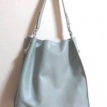 +*Allsaints Voltaire Leather Tote - newest Grey