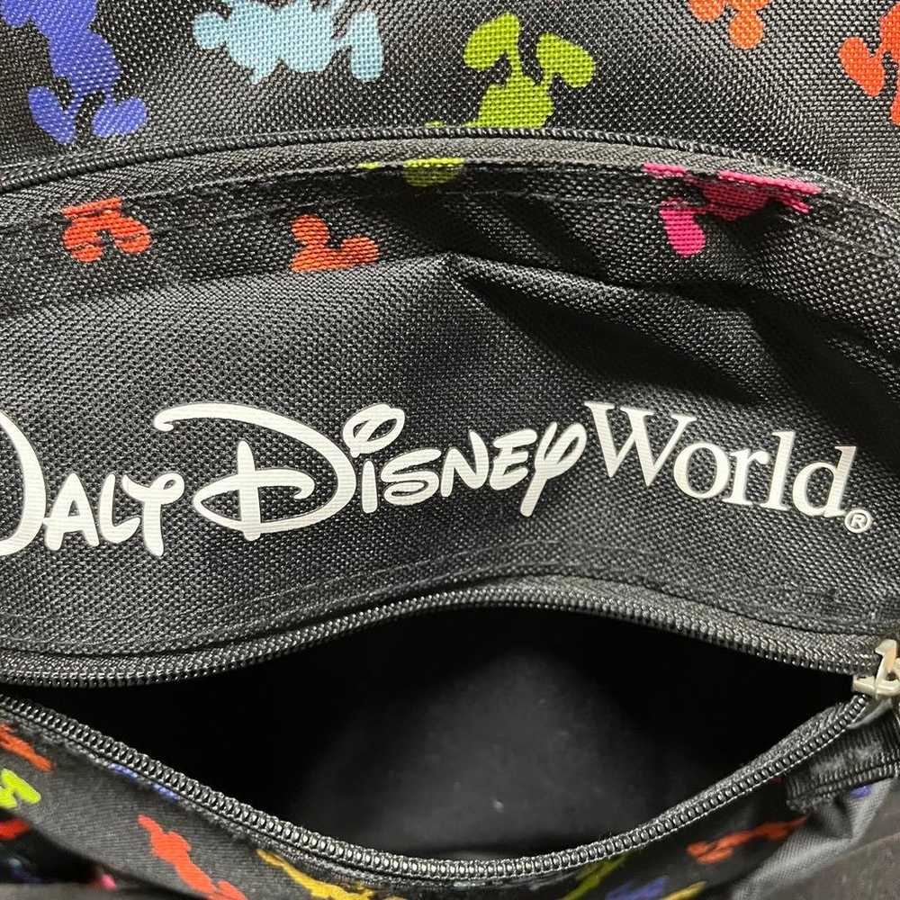 Disney backpack black silhouette colorful large c… - image 6