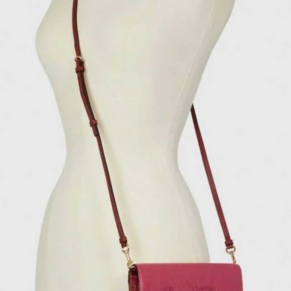 Coach Anna Foldover Crossbody In Colorblock With … - image 9