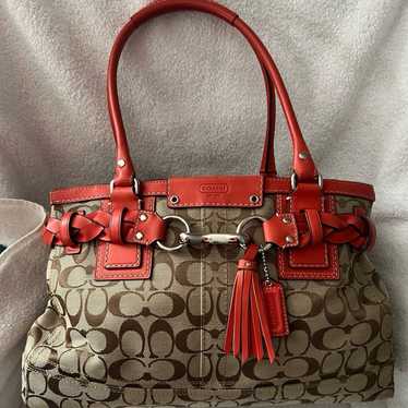 Coach Handbag Hampton satchel