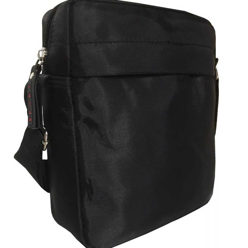 Messenger Bag Cross Body Men's Black Shoulder Uti… - image 2