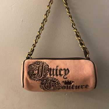 juicy couture pink barrel bag