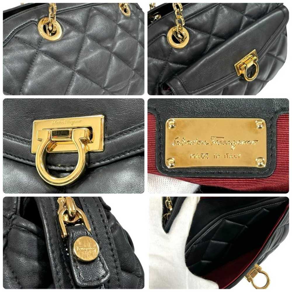 Salvatore Ferragamo tote bag, quilted, Gancini ch… - image 10