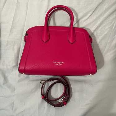 Kate spade carry/ crossbody bag with strap and du… - image 1