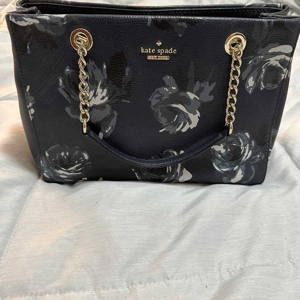 Kate Spade Briar Lane Night Rose Shoulder Bag - image 1