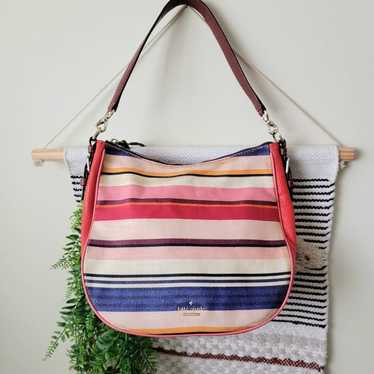 Kate spade shoulder bag vintage retro striped