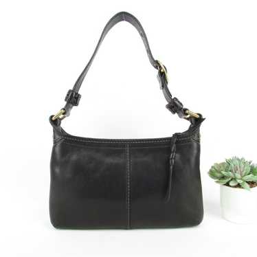 Coach Bleecker Black Leather Bag